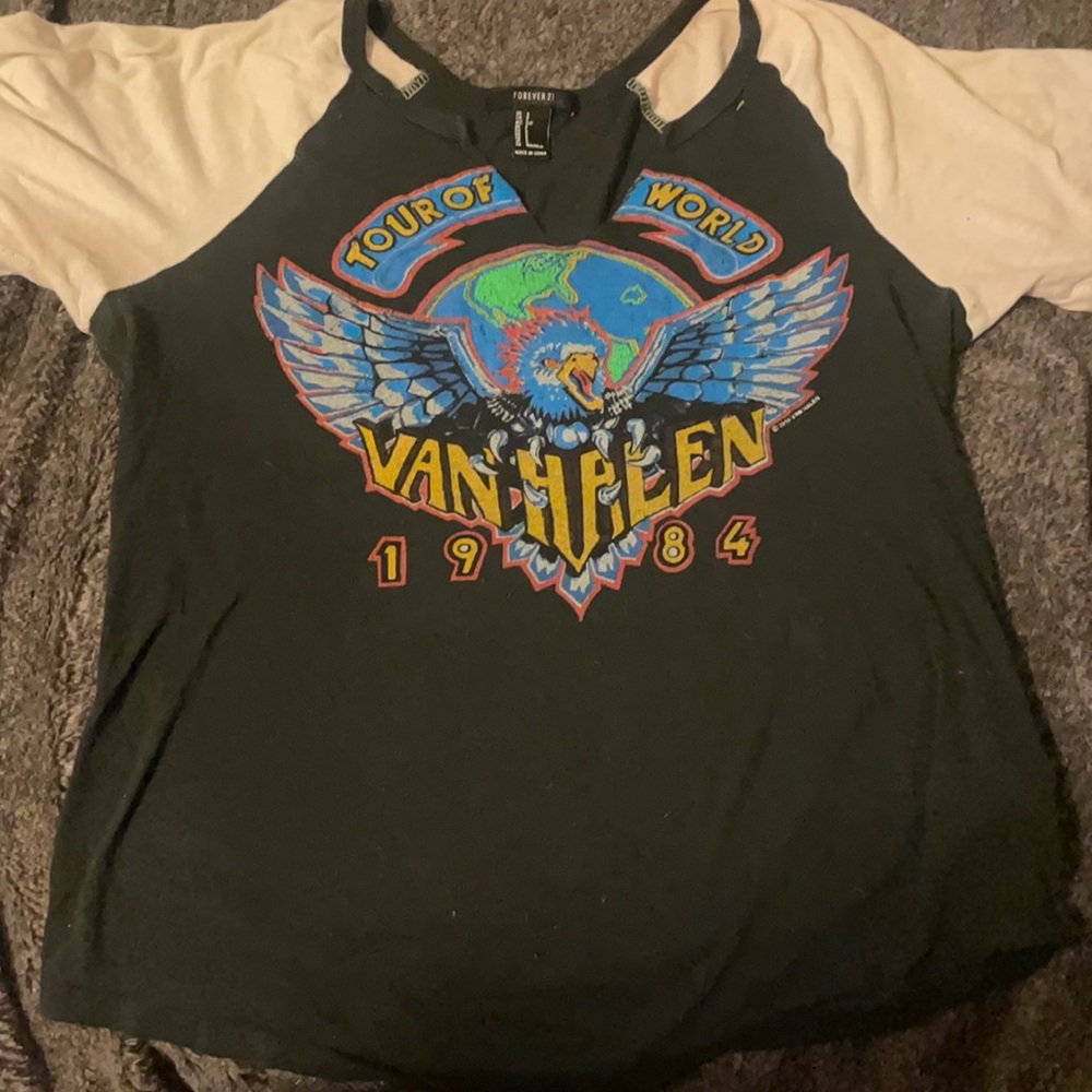 Fairly new Van Halen tour shirt forever 21